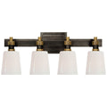 VISUAL COMFORT SIGNATURE, BRYANT FOUR-LIGHT BATH SCONCE, BATH VANITY LIGHT