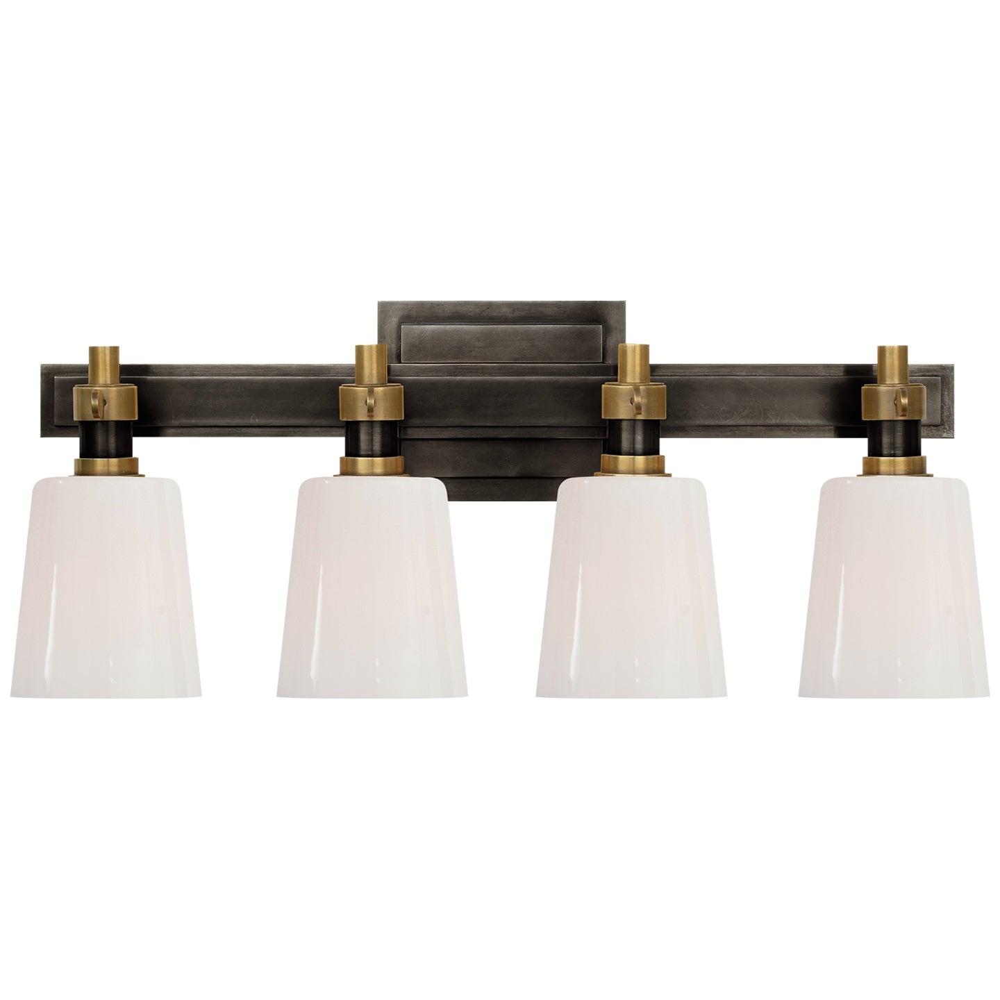 VISUAL COMFORT SIGNATURE, BRYANT FOUR-LIGHT BATH SCONCE, BATH VANITY LIGHT