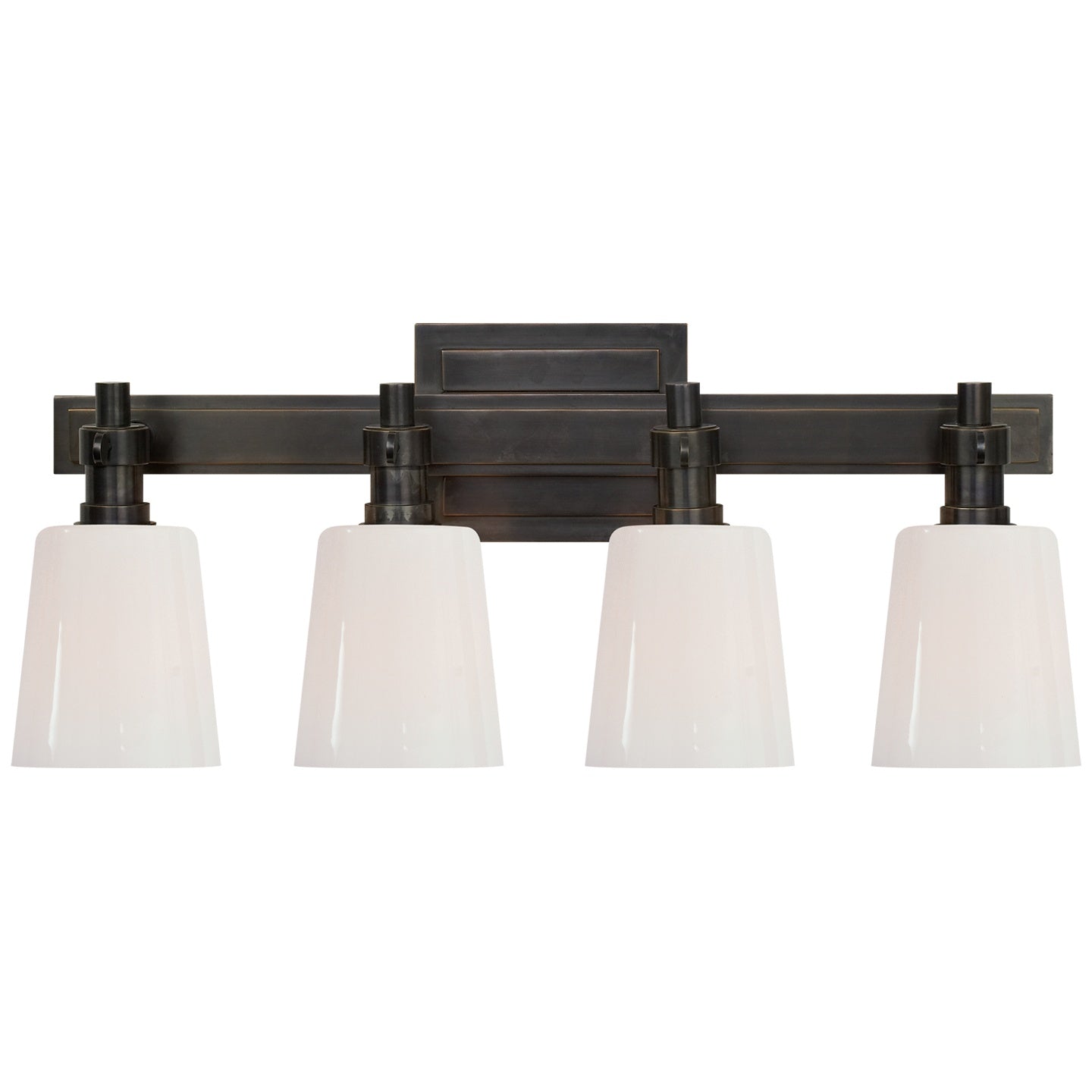 VISUAL COMFORT SIGNATURE, BRYANT FOUR-LIGHT BATH SCONCE, BATH VANITY LIGHT