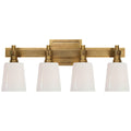VISUAL COMFORT SIGNATURE, BRYANT FOUR-LIGHT BATH SCONCE, BATH VANITY LIGHT
