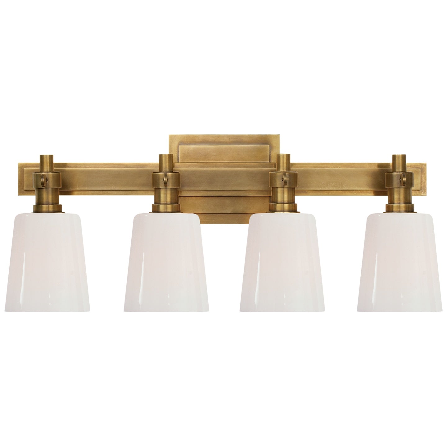 VISUAL COMFORT SIGNATURE, BRYANT FOUR-LIGHT BATH SCONCE, BATH VANITY LIGHT