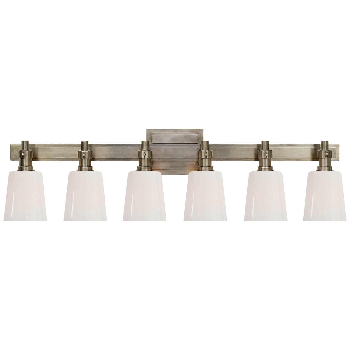 VISUAL COMFORT SIGNATURE, BRYANT SIX-LIGHT LINEAR BATH SCONCE, BATH VANITY LIGHT