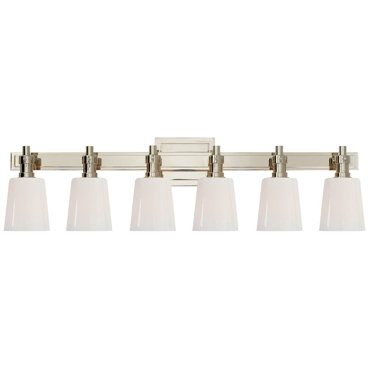 VISUAL COMFORT SIGNATURE, BRYANT SIX-LIGHT LINEAR BATH SCONCE, BATH VANITY LIGHT