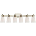 VISUAL COMFORT SIGNATURE, BRYANT SIX-LIGHT LINEAR BATH SCONCE, BATH VANITY LIGHT