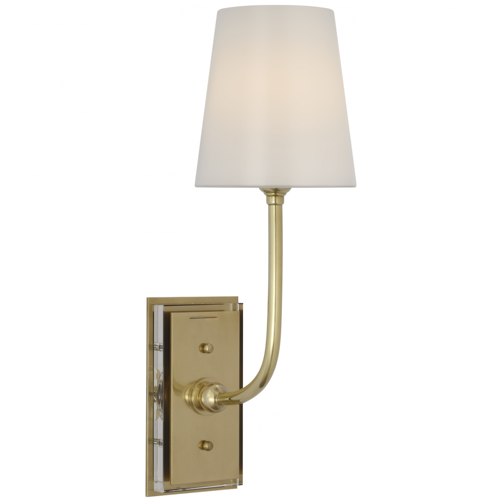 VISUAL COMFORT SIGNATURE, HULTON CORDLESS SINGLE SCONCE, WALL SCONCES