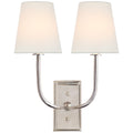 VISUAL COMFORT SIGNATURE, HULTON DOUBLE SCONCE, WALL SCONCES