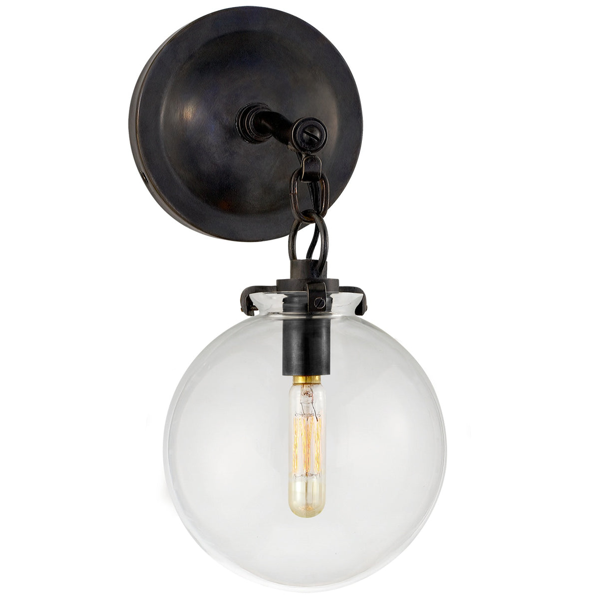 VISUAL COMFORT SIGNATURE, KATIE GLOBE SCONCE, BATH VANITY LIGHT