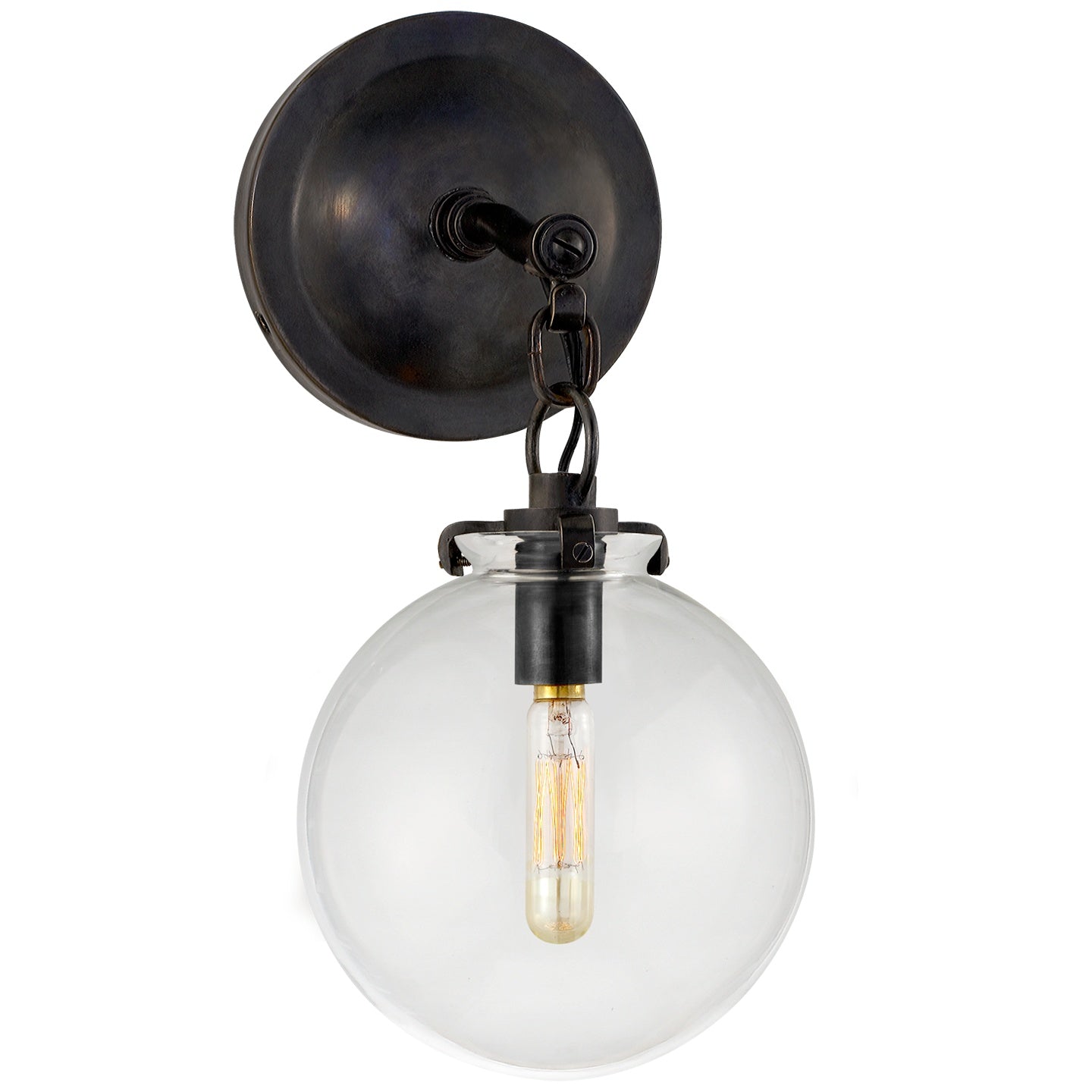 VISUAL COMFORT SIGNATURE, KATIE GLOBE SCONCE, BATH VANITY LIGHT