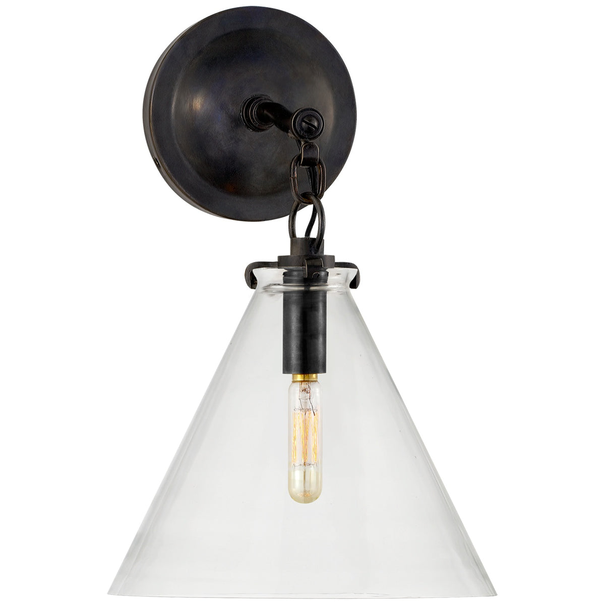 VISUAL COMFORT SIGNATURE, KATIE CONICAL SCONCE, BATH VANITY LIGHT