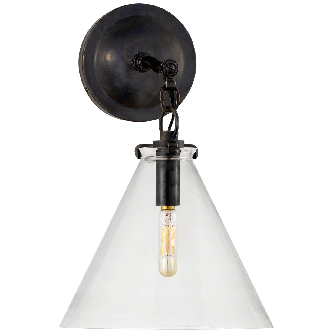 VISUAL COMFORT SIGNATURE, KATIE CONICAL SCONCE, BATH VANITY LIGHT