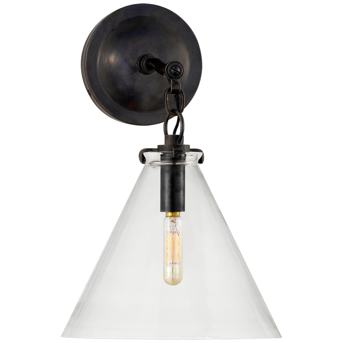 VISUAL COMFORT SIGNATURE, KATIE CONICAL SCONCE, BATH VANITY LIGHT