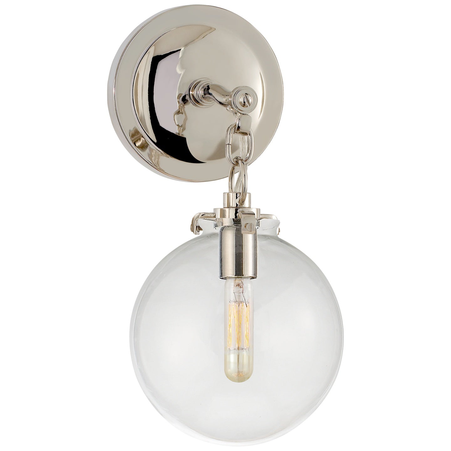 VISUAL COMFORT SIGNATURE, KATIE GLOBE SCONCE, BATH VANITY LIGHT