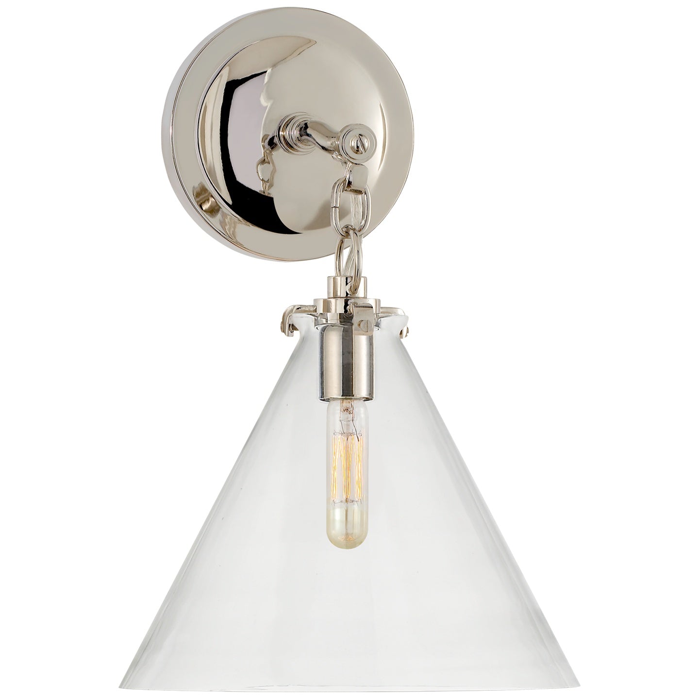 VISUAL COMFORT SIGNATURE, KATIE CONICAL SCONCE, BATH VANITY LIGHT