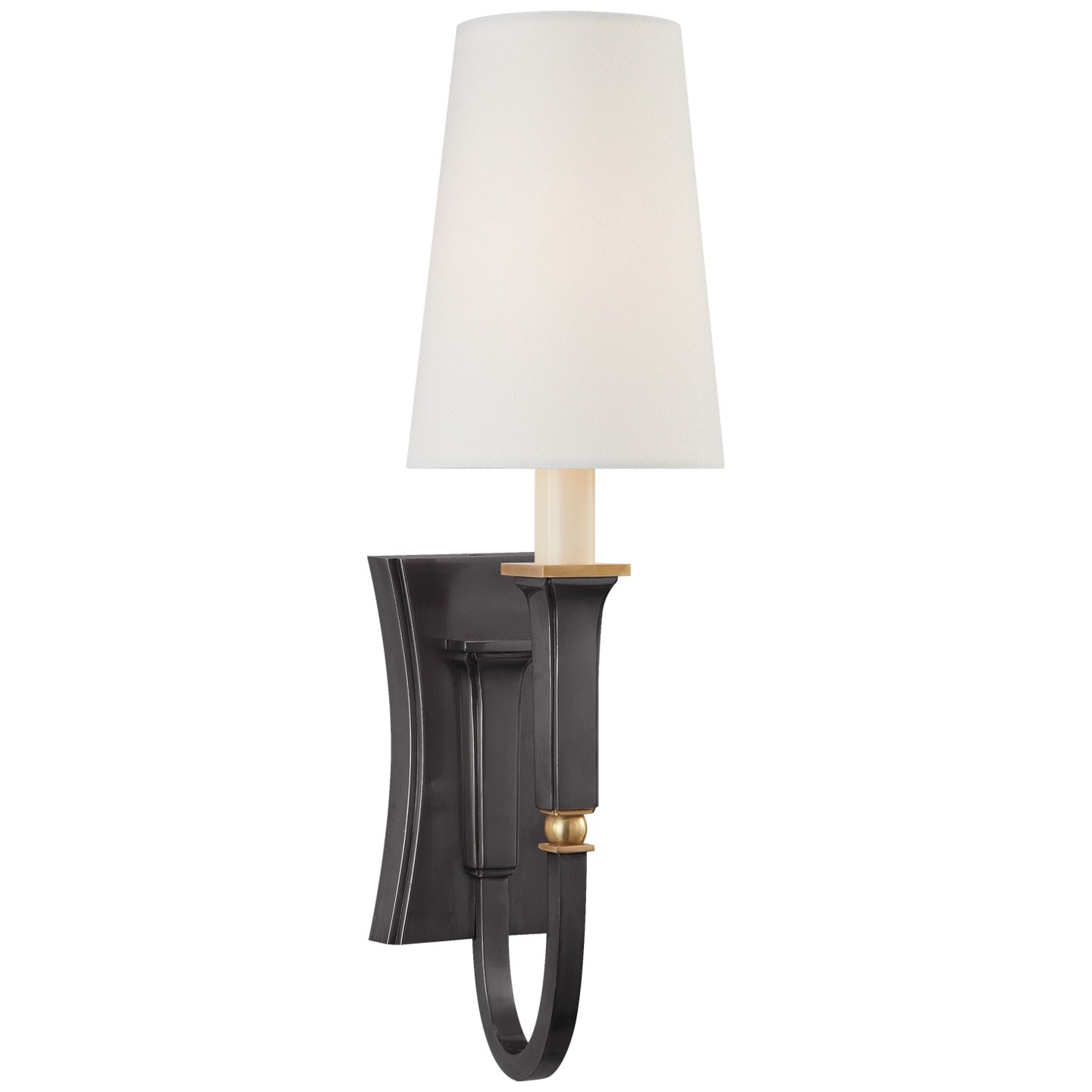 VISUAL COMFORT SIGNATURE, DELPHIA SINGLE SCONCE, WALL SCONCES