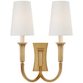 VISUAL COMFORT SIGNATURE, DELPHIA DOUBLE ARM SCONCE, WALL SCONCES