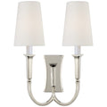 VISUAL COMFORT SIGNATURE, DELPHIA DOUBLE ARM SCONCE, WALL SCONCES
