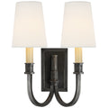 VISUAL COMFORT SIGNATURE, MODERN LIBRARY DOUBLE SCONCE, WALL SCONCES