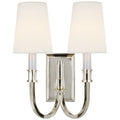 VISUAL COMFORT SIGNATURE, MODERN LIBRARY DOUBLE SCONCE, WALL SCONCES