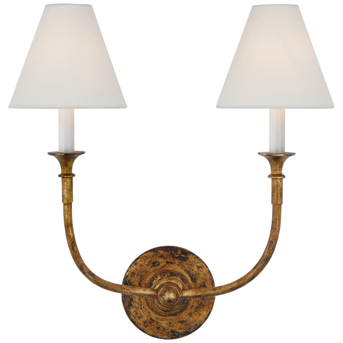 VISUAL COMFORT SIGNATURE, PIAF DOUBLE SCONCE, WALL SCONCES