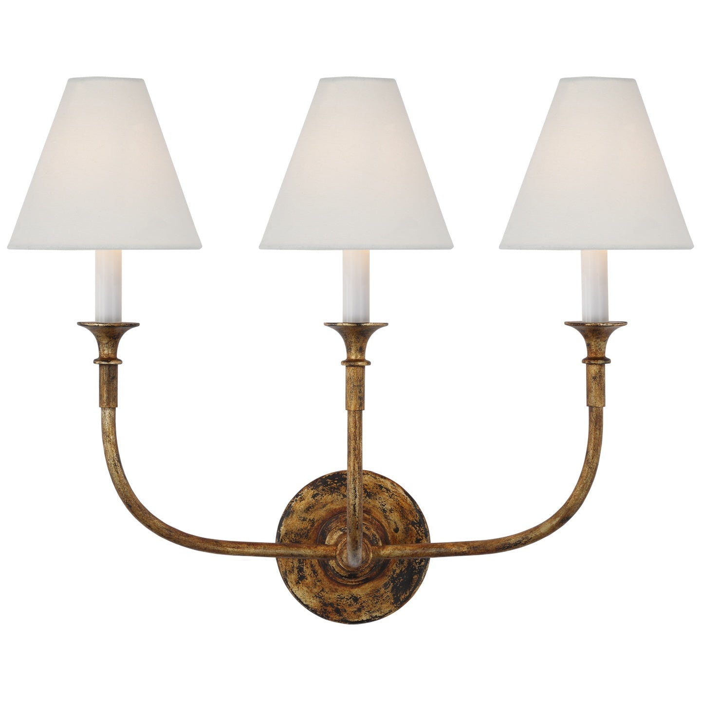 VISUAL COMFORT SIGNATURE PIAF TRIPLE SCONCE - DO NOT SHOW ON WEBSITE