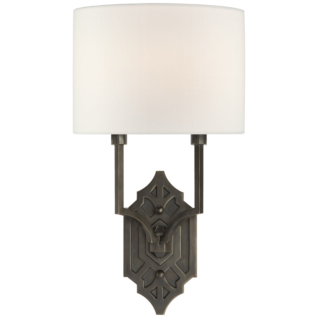 VISUAL COMFORT SIGNATURE, SILHOUETTE FRETWORK SCONCE, WALL SCONCES