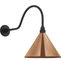 VISUAL COMFORT SIGNATURE, ACADEMY FLYNN BARN LIGHT, OUTDOOR WALL LIGHTS