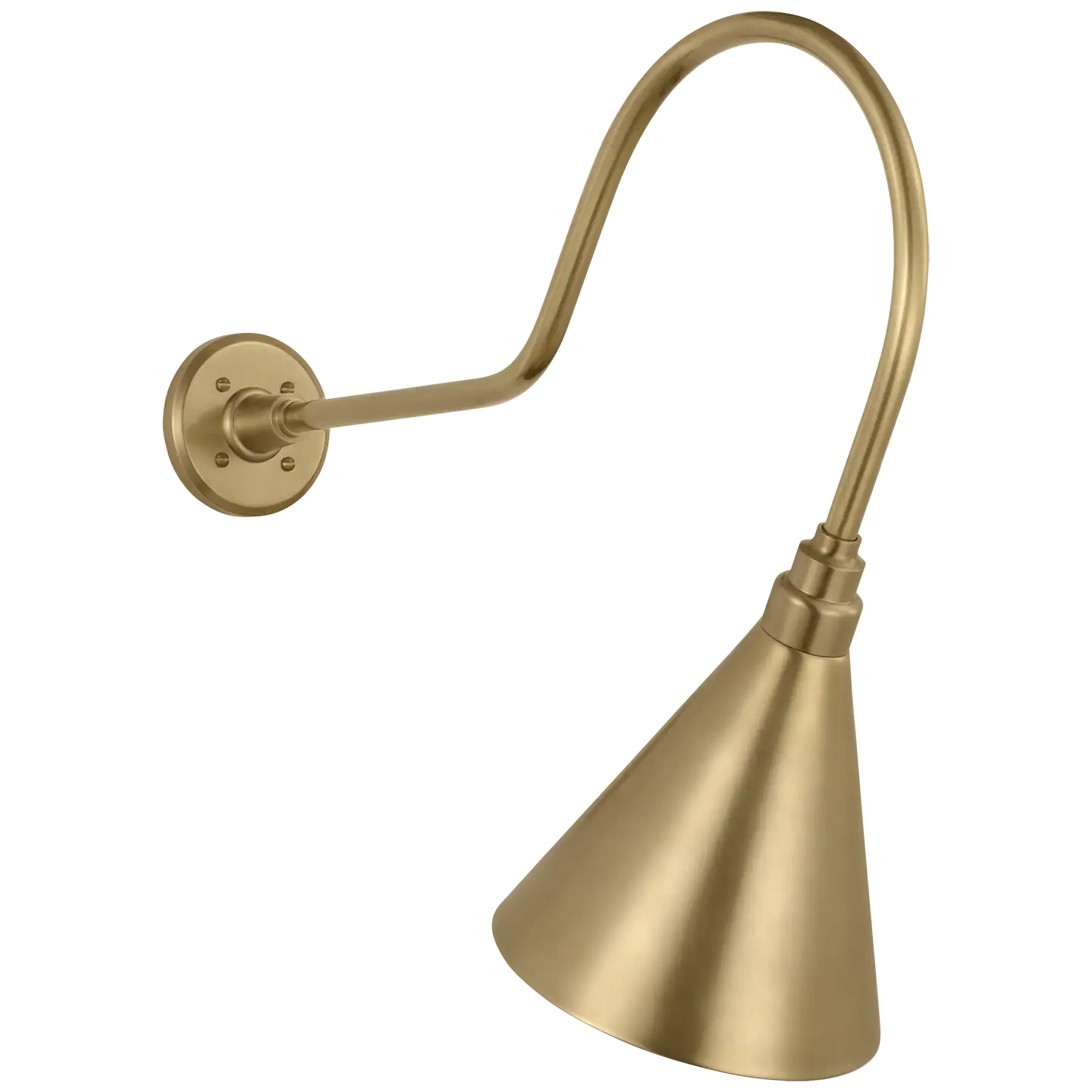 VISUAL COMFORT SIGNATURE, ACADEMY ANGLED FLYNN BARN LIGHT, OUTDOOR WALL LIGHTS