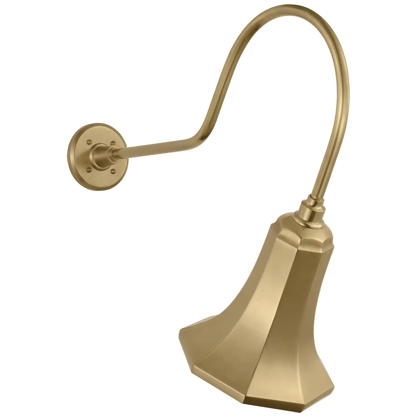 VISUAL COMFORT SIGNATURE, ACADEMY ANGLED FLYNN BARN LIGHT, OUTDOOR WALL LIGHTS