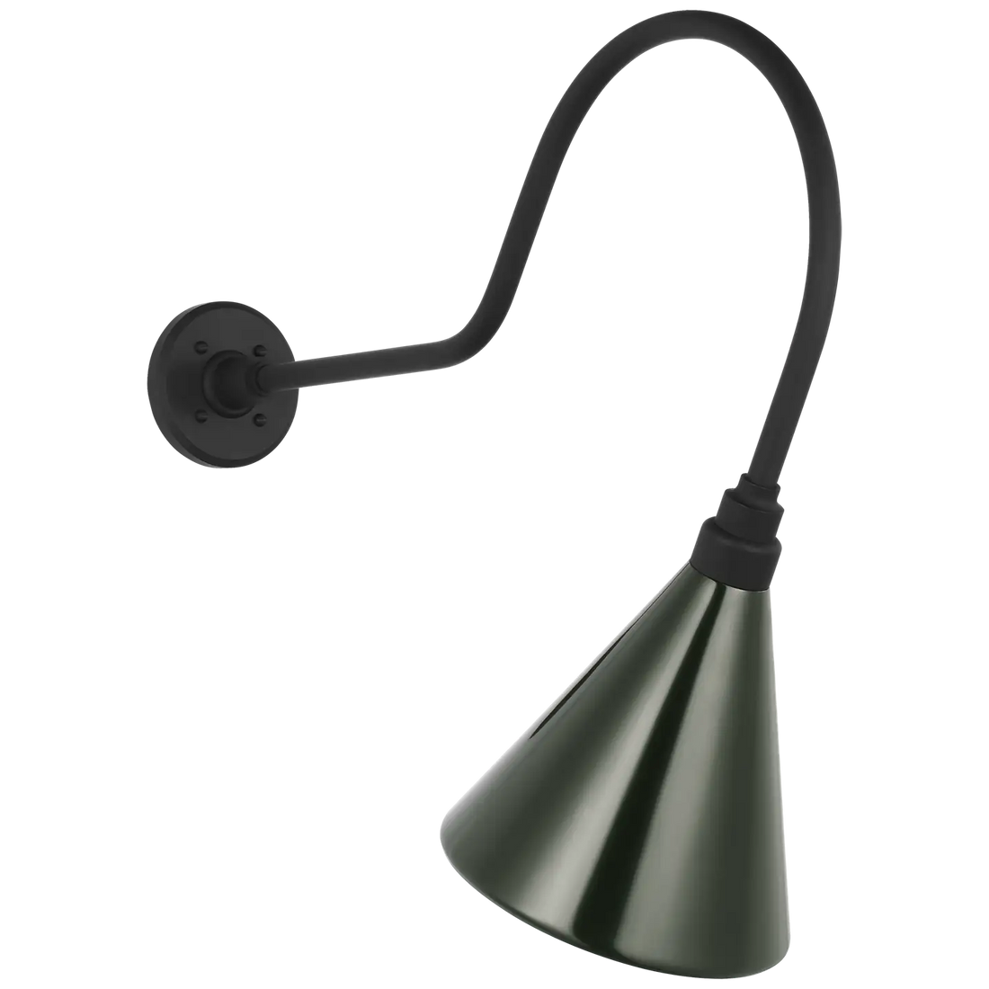 VISUAL COMFORT SIGNATURE, ACADEMY ANGLED FLYNN BARN LIGHT, OUTDOOR WALL LIGHTS