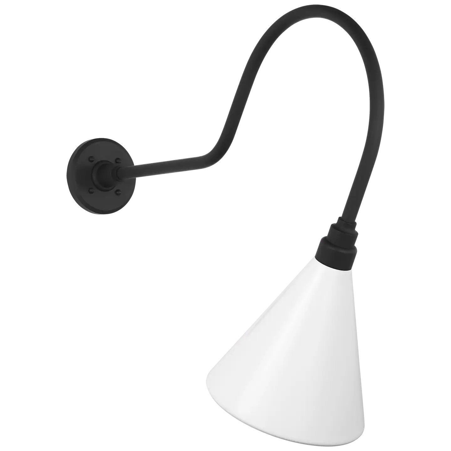 VISUAL COMFORT SIGNATURE, ACADEMY ANGLED FLYNN BARN LIGHT, OUTDOOR WALL LIGHTS