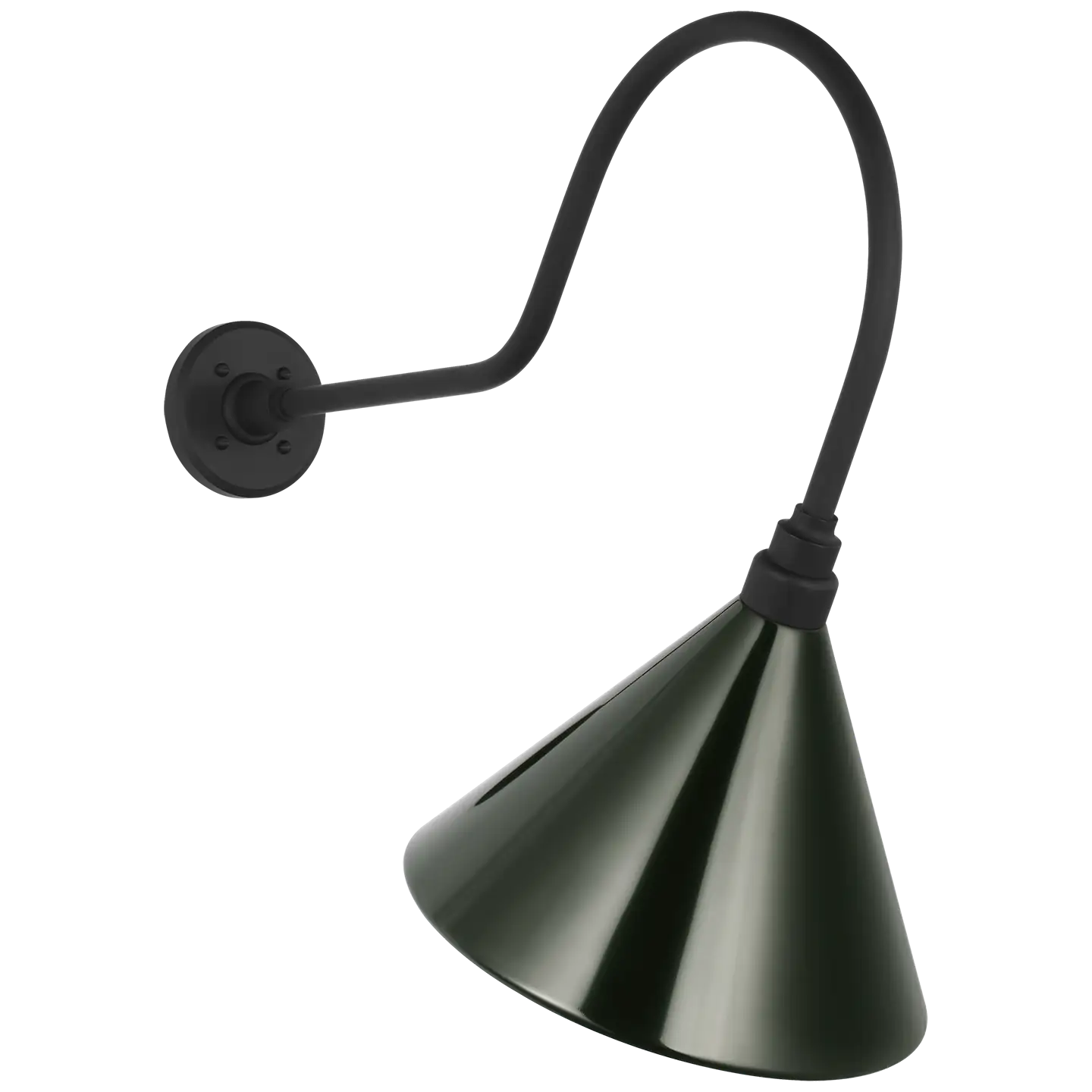 VISUAL COMFORT SIGNATURE, ACADEMY ANGLED FLYNN BARN LIGHT, OUTDOOR WALL LIGHTS