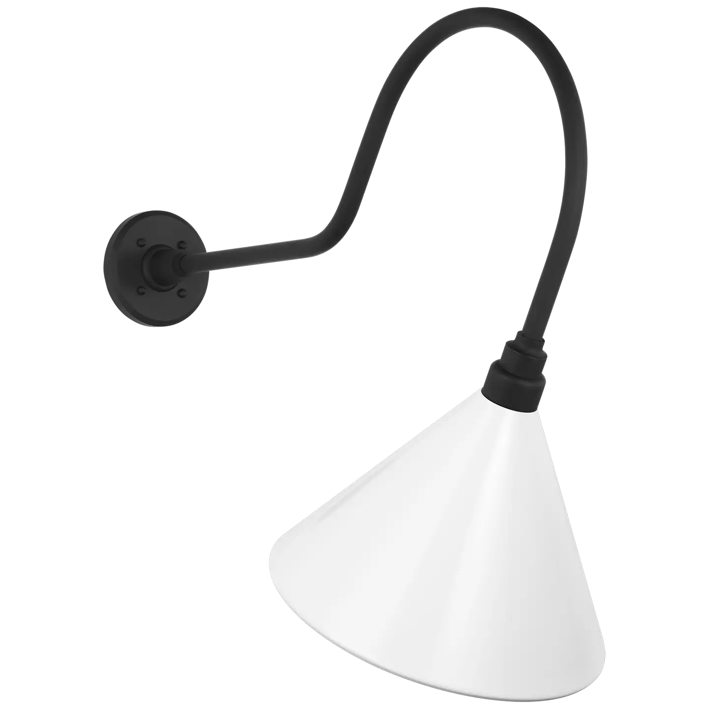 VISUAL COMFORT SIGNATURE, ACADEMY ANGLED FLYNN BARN LIGHT, OUTDOOR WALL LIGHTS