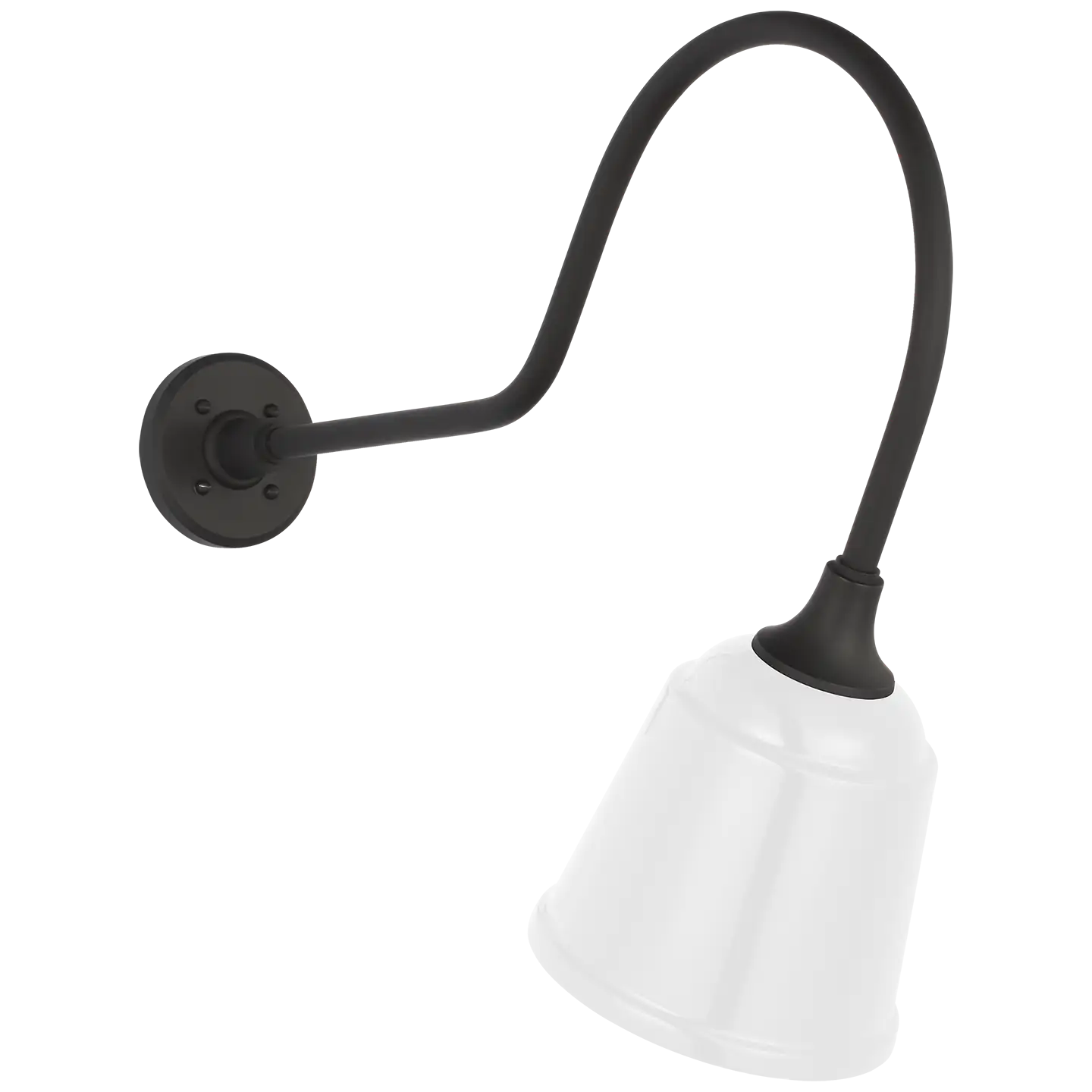 VISUAL COMFORT SIGNATURE, ACADEMY ANGLED FLYNN BARN LIGHT, OUTDOOR WALL LIGHTS