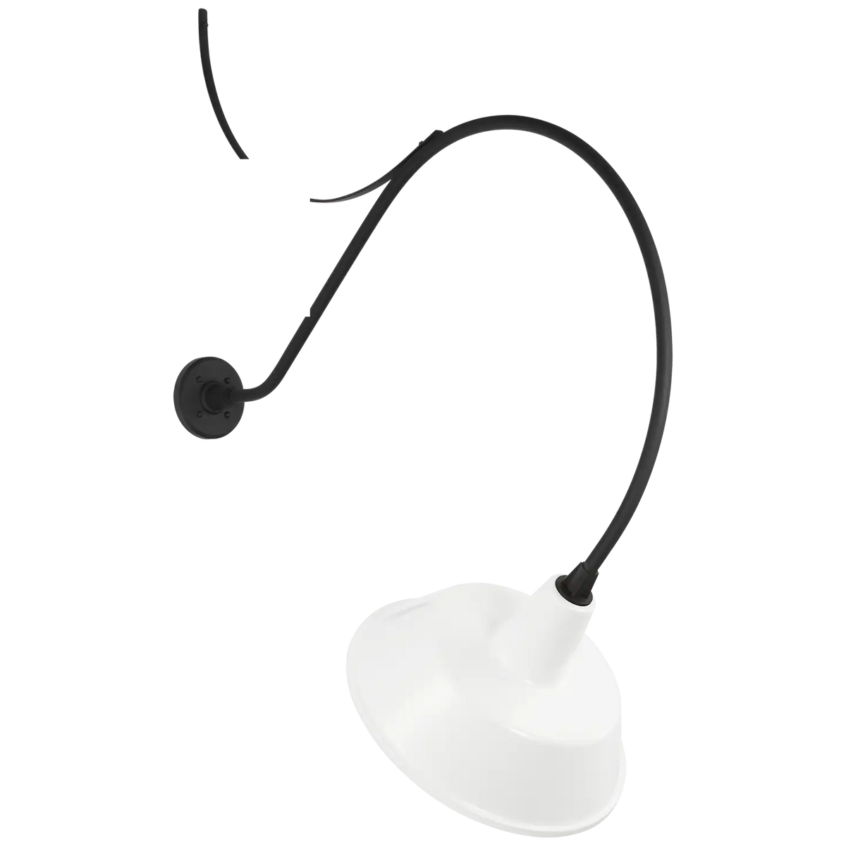 VISUAL COMFORT SIGNATURE, ACADEMY ANCHORED LARRABEE BARN LIGHT, OUTDOOR WALL LIGHTS