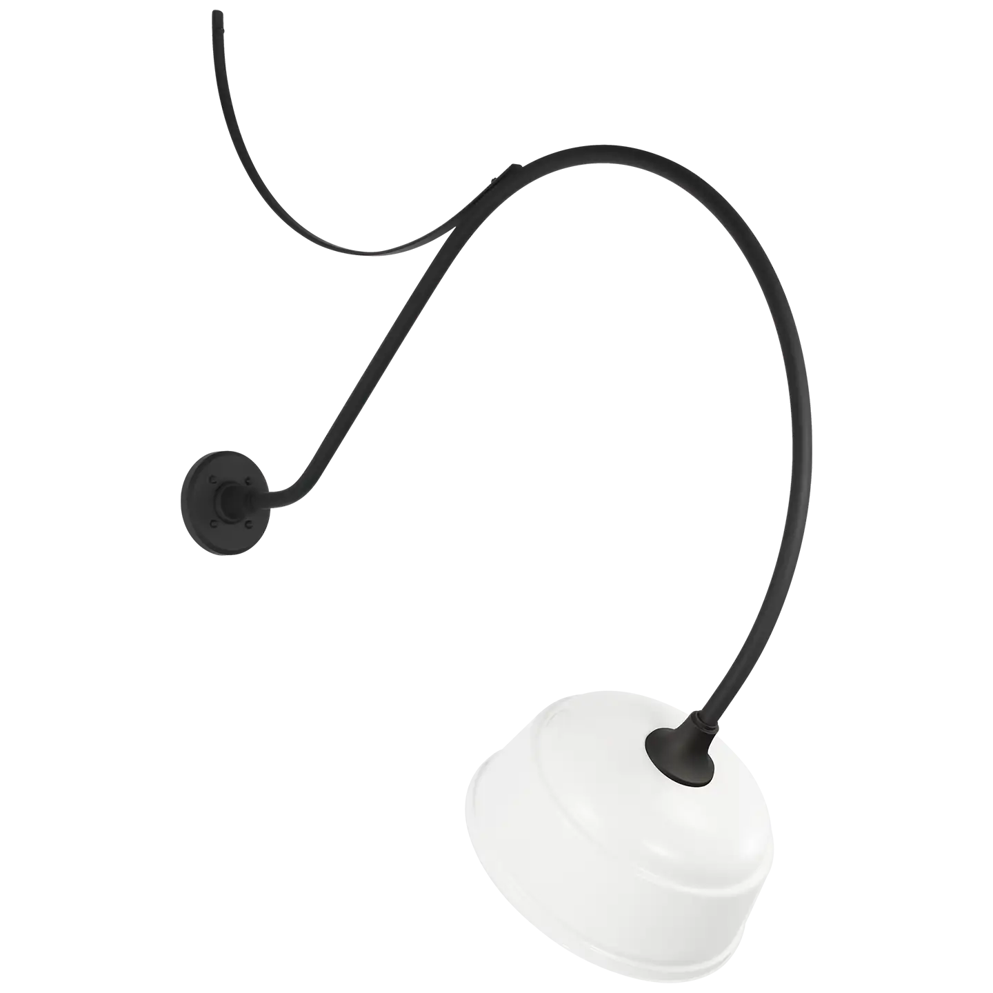VISUAL COMFORT SIGNATURE, ACADEMY ANCHORED LARRABEE BARN LIGHT, OUTDOOR WALL LIGHTS