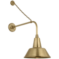 VISUAL COMFORT SIGNATURE, ACADEMY ANCHORED REX BARN LIGHT, OUTDOOR WALL LIGHTS