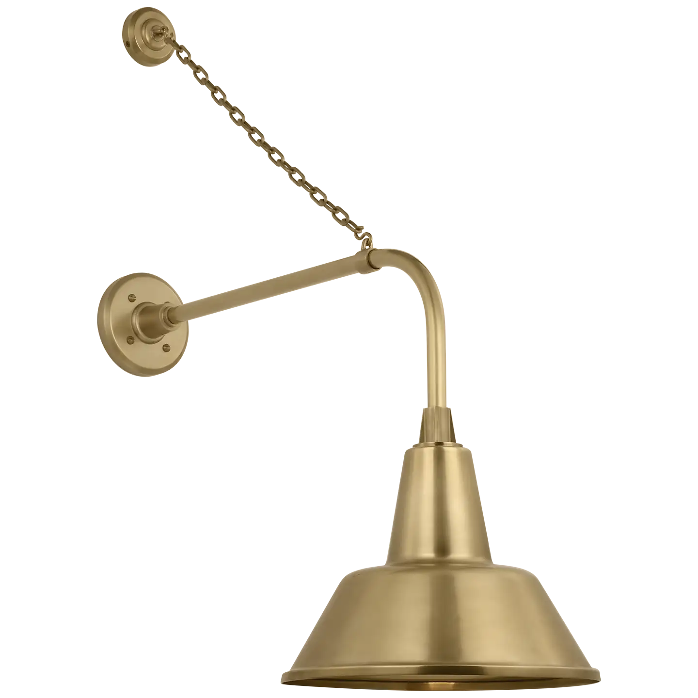 VISUAL COMFORT SIGNATURE, ACADEMY ANCHORED REX BARN LIGHT, OUTDOOR WALL LIGHTS