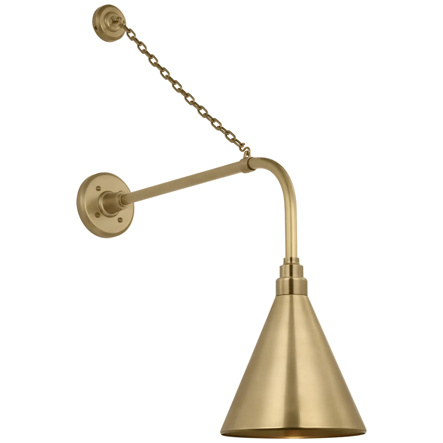 VISUAL COMFORT SIGNATURE, ACADEMY ANCHORED REX BARN LIGHT, OUTDOOR WALL LIGHTS