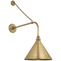 VISUAL COMFORT SIGNATURE, ACADEMY ANCHORED REX BARN LIGHT, OUTDOOR WALL LIGHTS