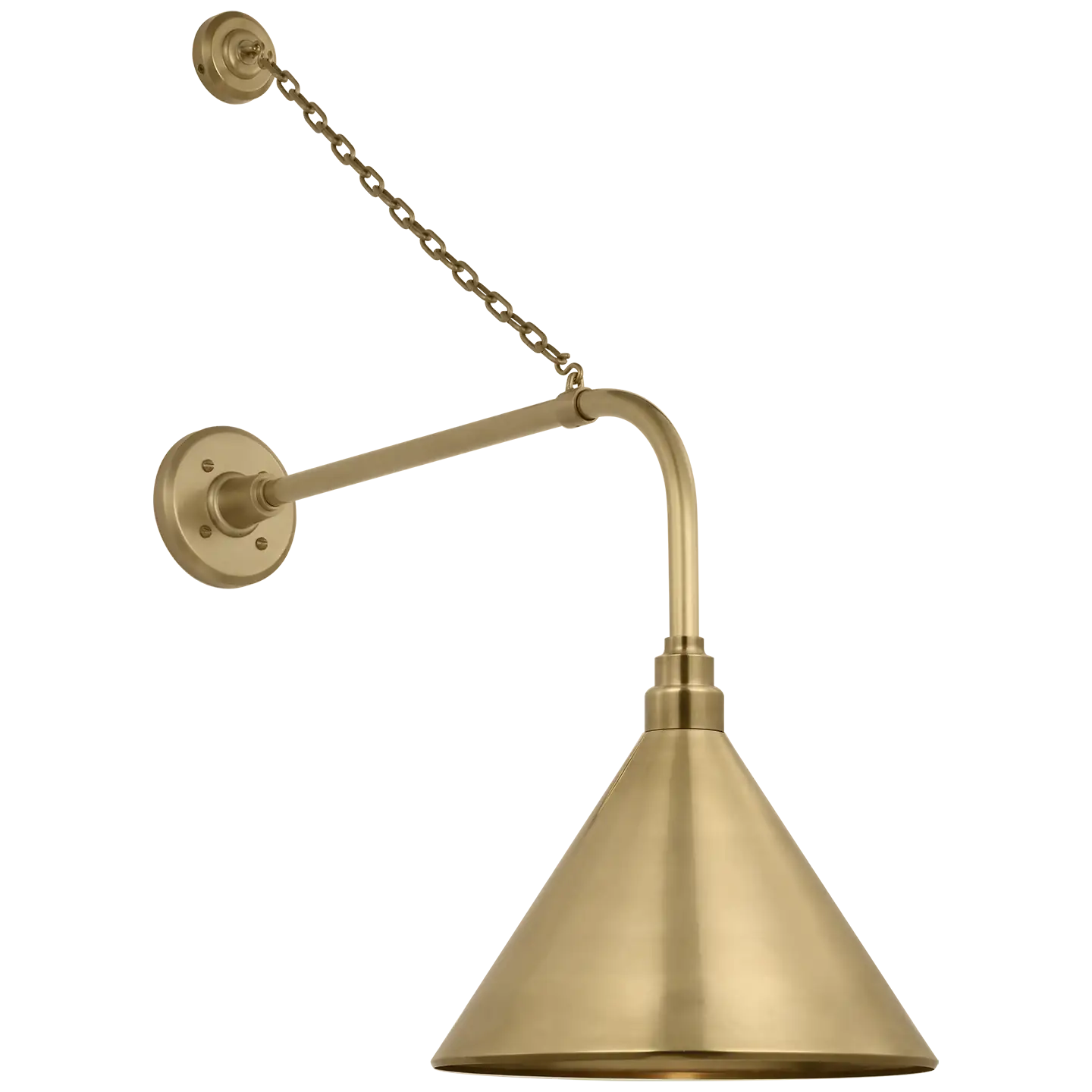 VISUAL COMFORT SIGNATURE, ACADEMY ANCHORED REX BARN LIGHT, OUTDOOR WALL LIGHTS
