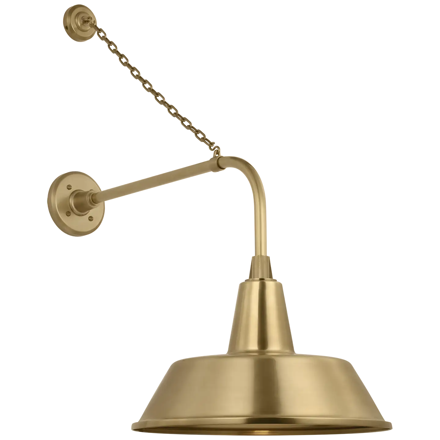 VISUAL COMFORT SIGNATURE, ACADEMY ANCHORED REX BARN LIGHT, OUTDOOR WALL LIGHTS