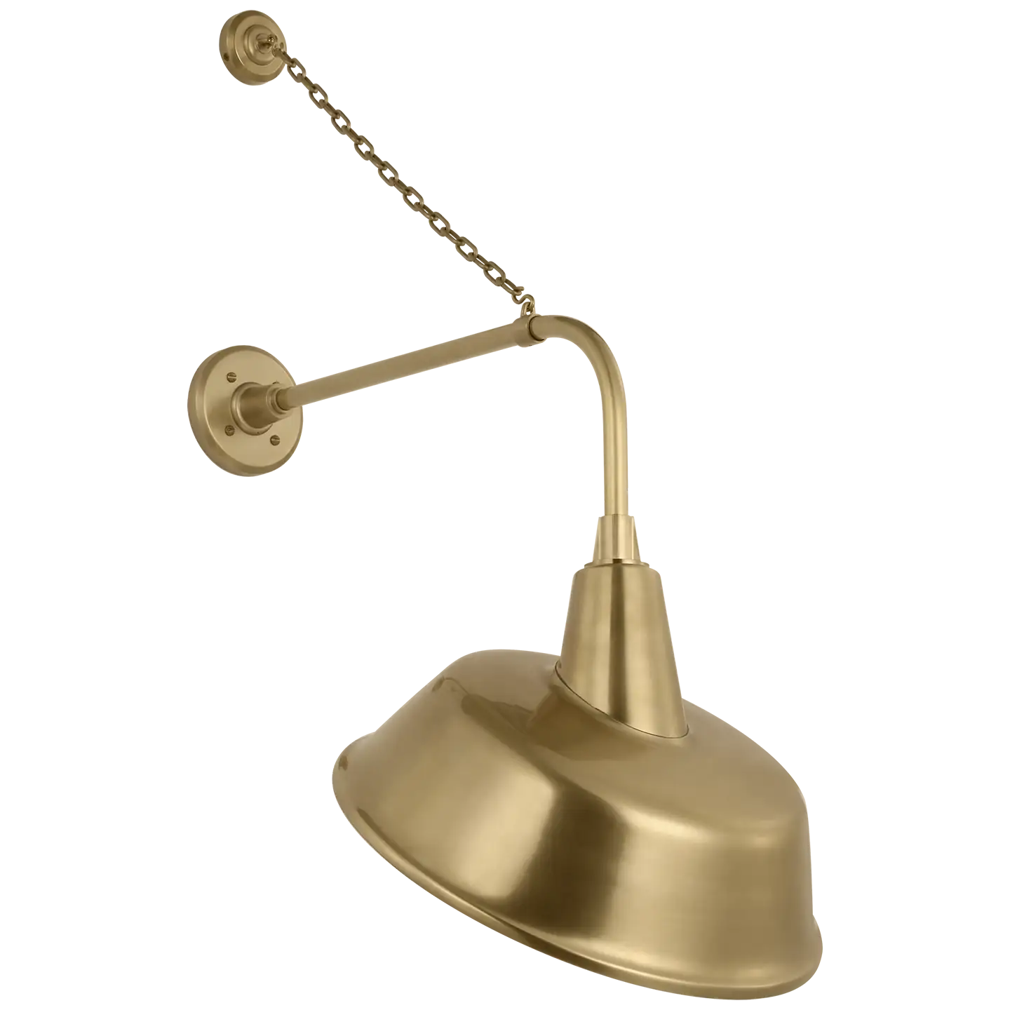 VISUAL COMFORT SIGNATURE, ACADEMY ANCHORED REX BARN LIGHT, OUTDOOR WALL LIGHTS