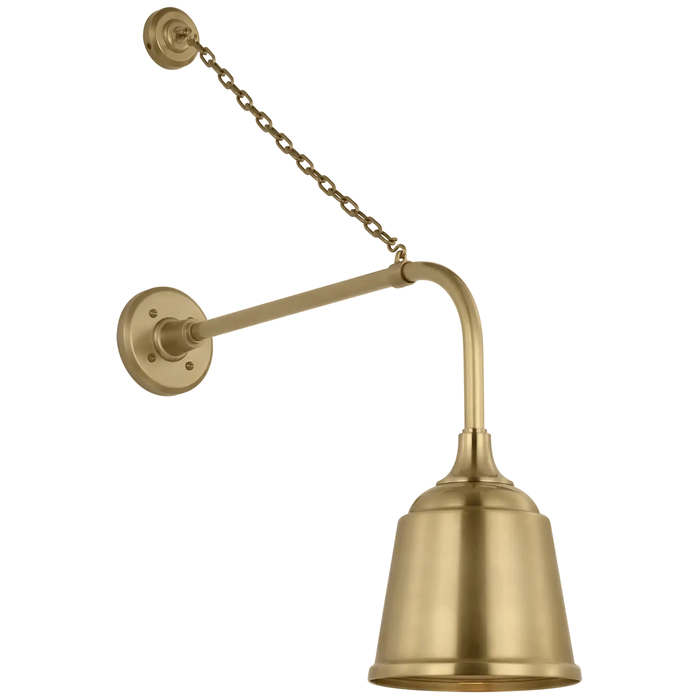 VISUAL COMFORT SIGNATURE, ACADEMY ANCHORED REX BARN LIGHT, OUTDOOR WALL LIGHTS