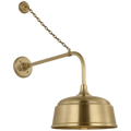 VISUAL COMFORT SIGNATURE, ACADEMY ANCHORED REX BARN LIGHT, OUTDOOR WALL LIGHTS