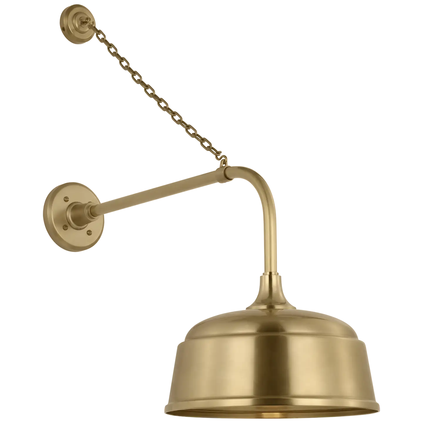 VISUAL COMFORT SIGNATURE, ACADEMY ANCHORED REX BARN LIGHT, OUTDOOR WALL LIGHTS