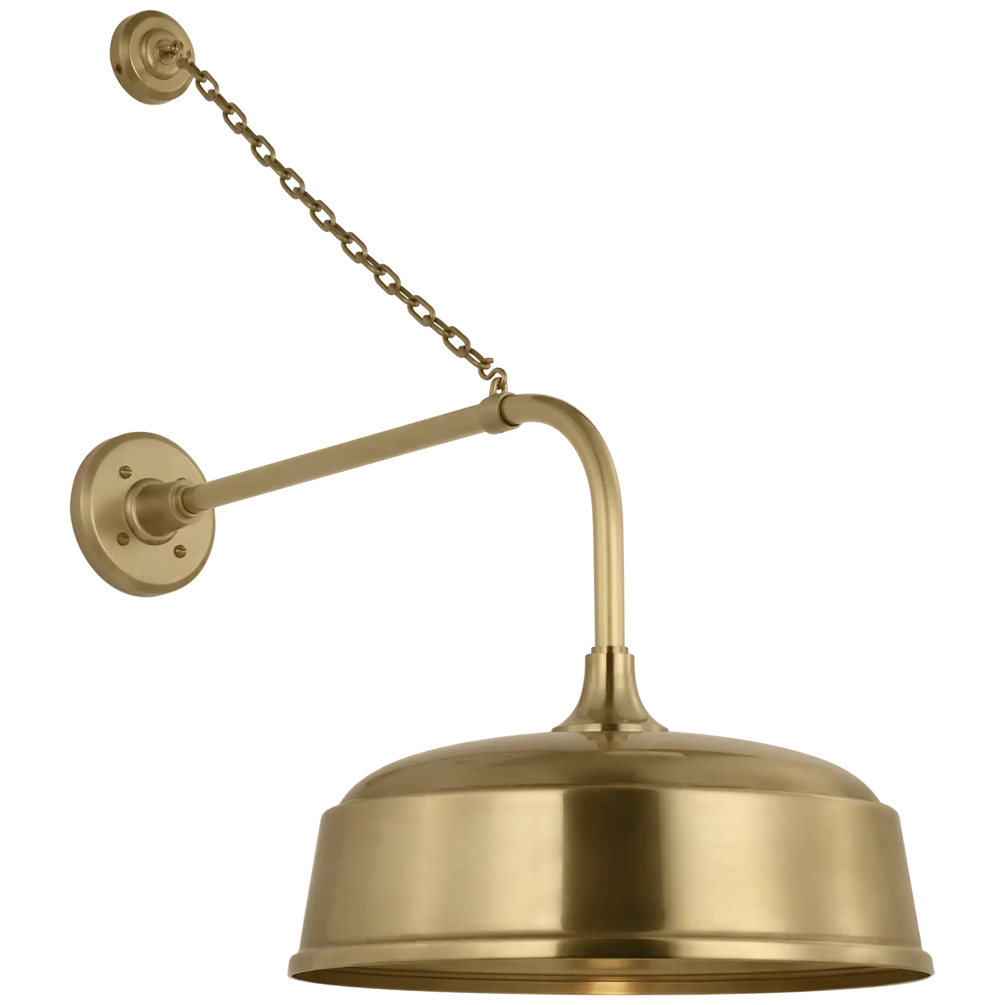 VISUAL COMFORT SIGNATURE, ACADEMY ANCHORED REX BARN LIGHT, OUTDOOR WALL LIGHTS