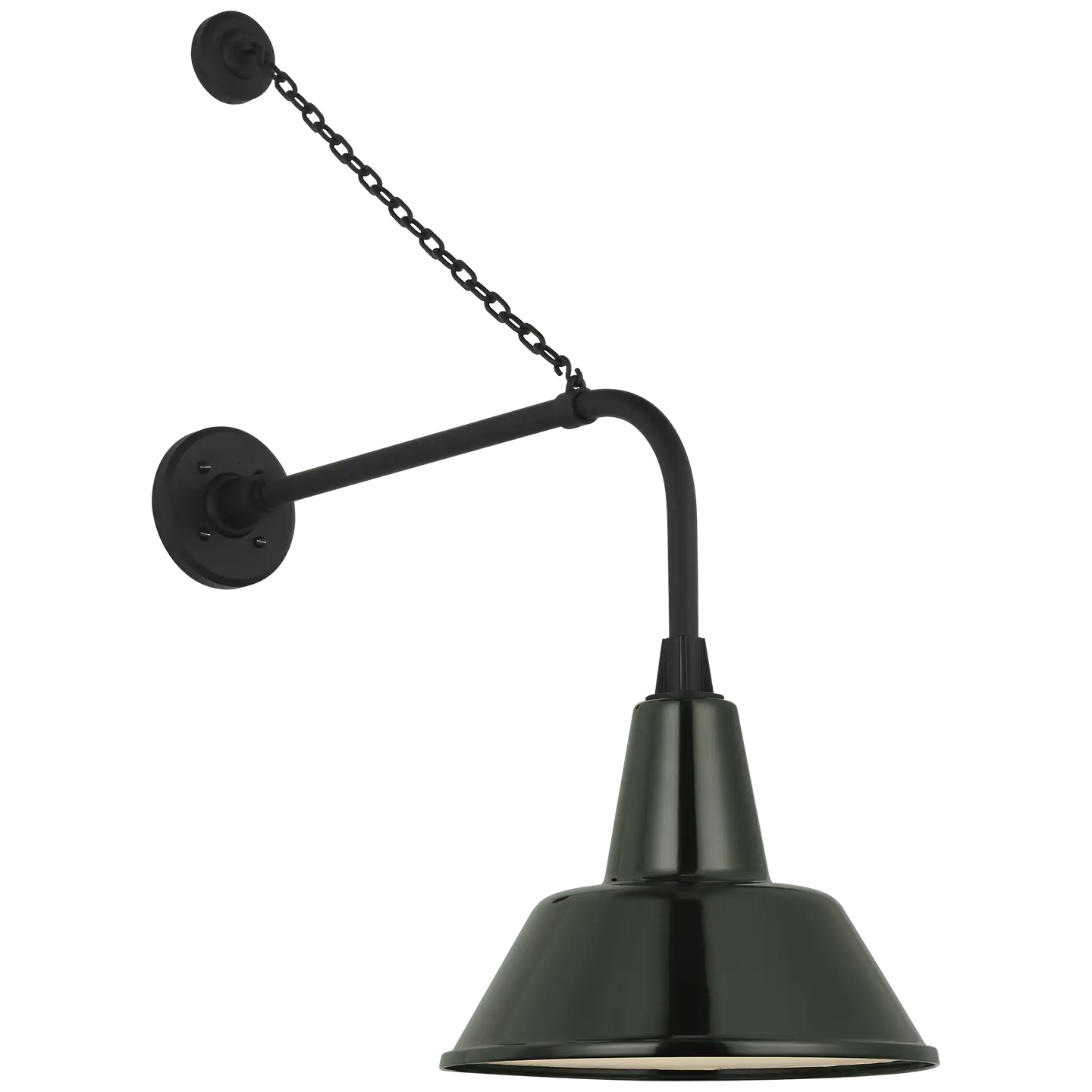 VISUAL COMFORT SIGNATURE, ACADEMY ANCHORED REX BARN LIGHT, OUTDOOR WALL LIGHTS