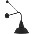 VISUAL COMFORT SIGNATURE, ACADEMY ANCHORED REX BARN LIGHT, OUTDOOR WALL LIGHTS