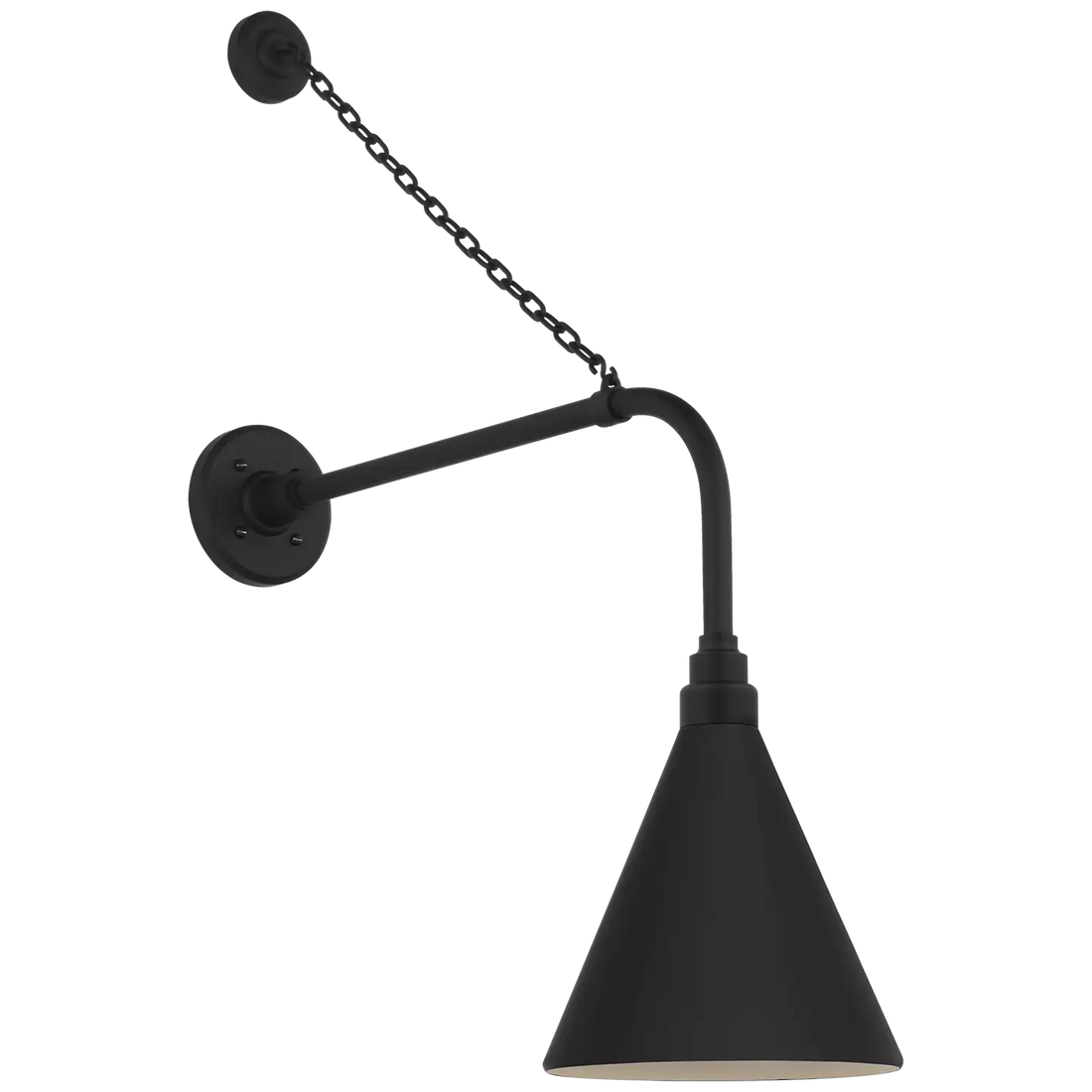 VISUAL COMFORT SIGNATURE, ACADEMY ANCHORED REX BARN LIGHT, OUTDOOR WALL LIGHTS
