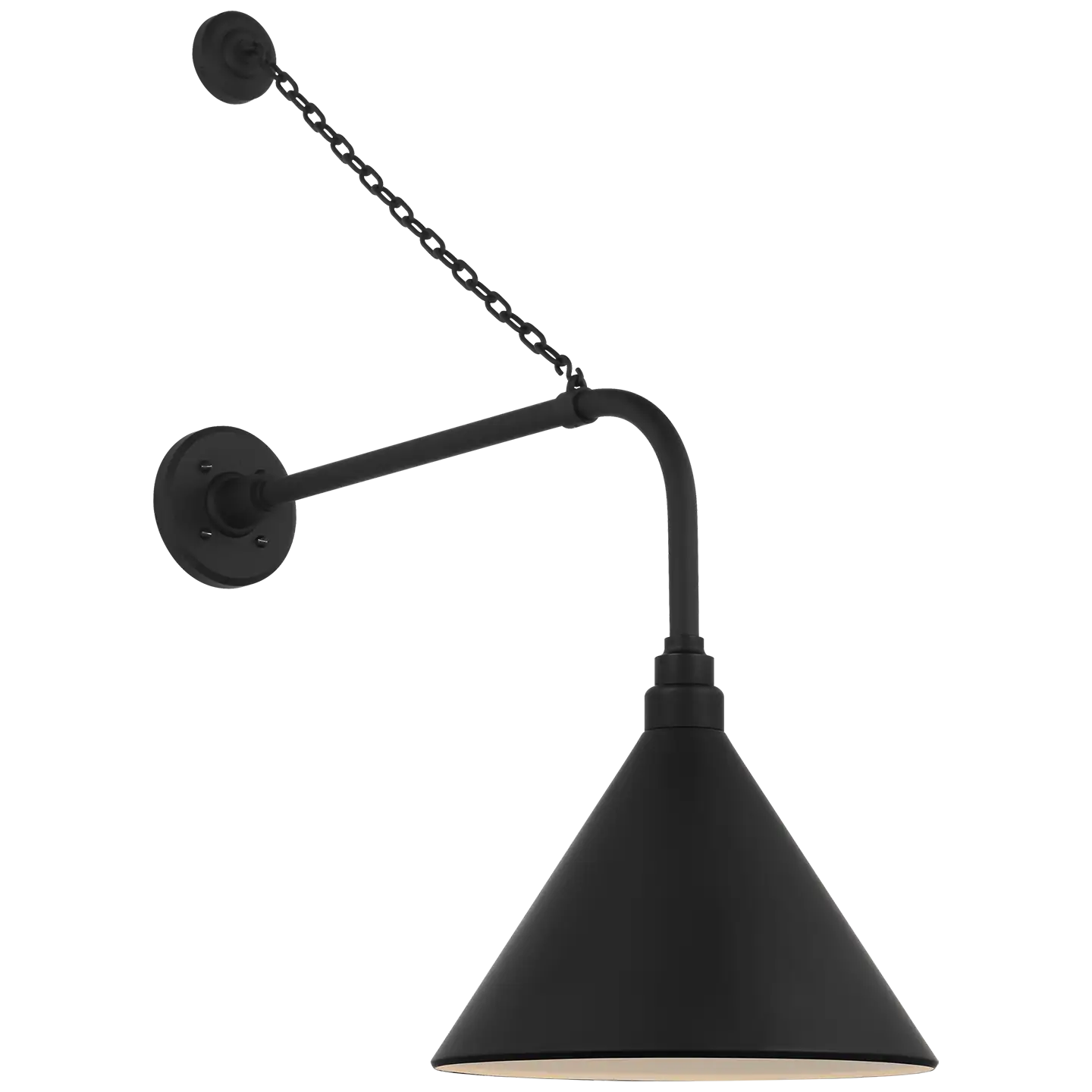 VISUAL COMFORT SIGNATURE, ACADEMY ANCHORED REX BARN LIGHT, OUTDOOR WALL LIGHTS